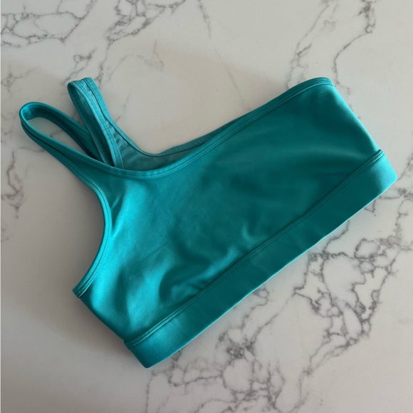 ALO Yoga Airlift Excite Bra – Ocean Teal, Size Small - Picture 2 of 7